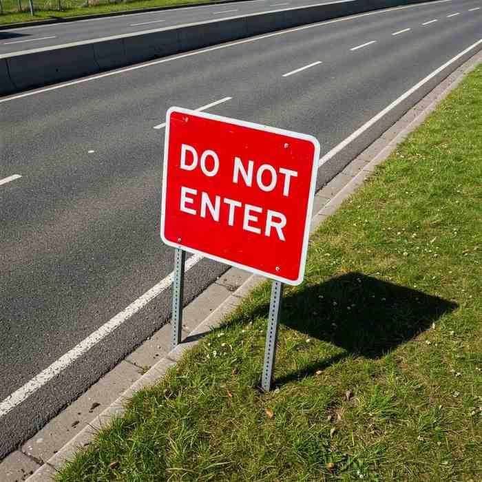 do not enter